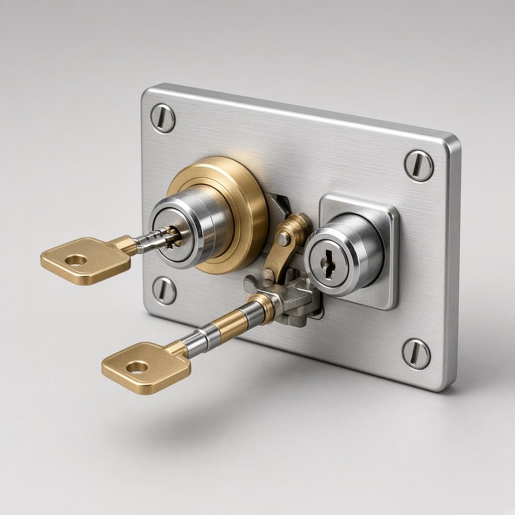 Safe Deposit Lock